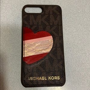 Michael Kors iPhone 8/8s plus case